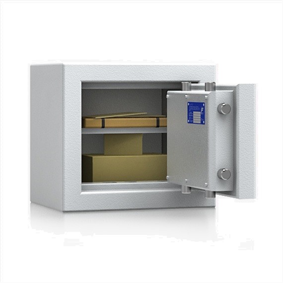 geöffneter Tresor mit Inhalt