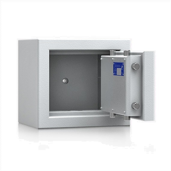 geöffneter Tresor mit ausgefahrenen Bolzen